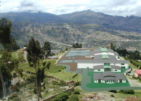 New school for CNJ, La Paz, Bolivia New school forCNJ, La Paz, Bolivia